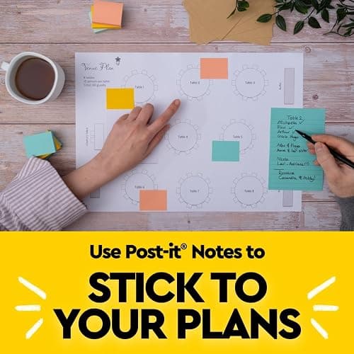 Post-it Notes, 1.5x2 in, 24 Pads, America's #1 Favorite Sticky Notes, Beachside Café Collection, Pastel Colors, Clean Removal, Recyclable thumbnail 7