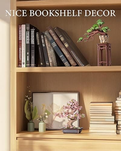 Rolife 3D Wooden Puzzle Flower for Adults, DIY Sakura Bonsai Tree Plants for Home Table Decor, Creative Cherry Blossom Crafts Birthday Model Building Kits Toys thumbnail 6
