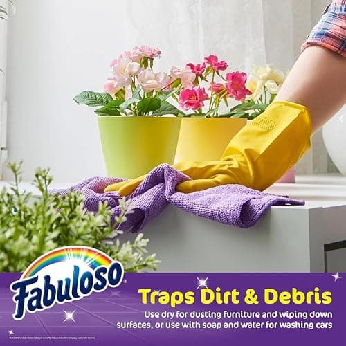 Fabuloso Multi-Purpose Cleaner 2x Concentrated Formula - 128 fl oz | 1 Gallon - Cleaner Cloth - Colors & Packaging May Vary thumbnail 5