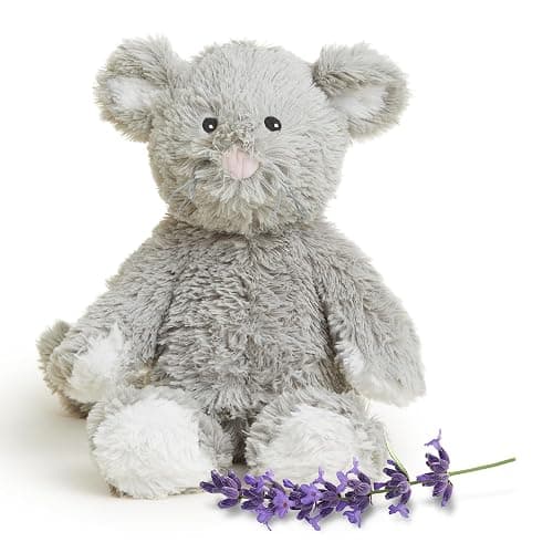 warmies Microwavable & Weighted Stuffed Animals, Mouse - Heated Stuffed Animal Plushie for Warmth & Comfort - Cute Soft Plush Toys for Adults & Children (Boys, Girls, Babies & Toddlers) - Image 1