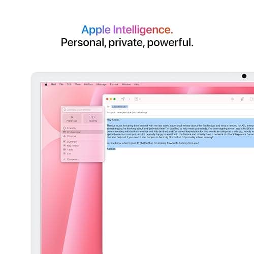 Apple 2024 iMac All-in-One Desktop Computer with M4 chip with 8-core CPU and 8-core GPU: Built for Apple Intelligence, 24-inch Retina Display, 16GB Unified Memory, 256GB SSD Storage; Pink thumbnail 3