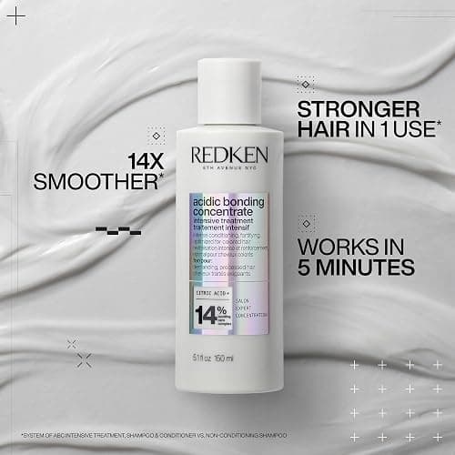 Redken Acidic Bonding Concentrate Treatment For Damaged Hair Repair - Deep Conditioning Intensive Mask, Provides Smoother & Stronger Hair thumbnail 2