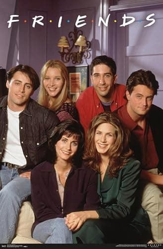Friends - Apartment Wall Poster, 19L" x 13W", Premium Unframed Version thumbnail 2