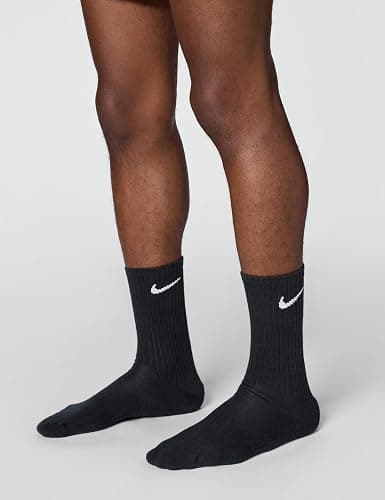 Nike Unisex Adult Everyday Cushioned Training Crew Socks (3 Pairs) thumbnail 2