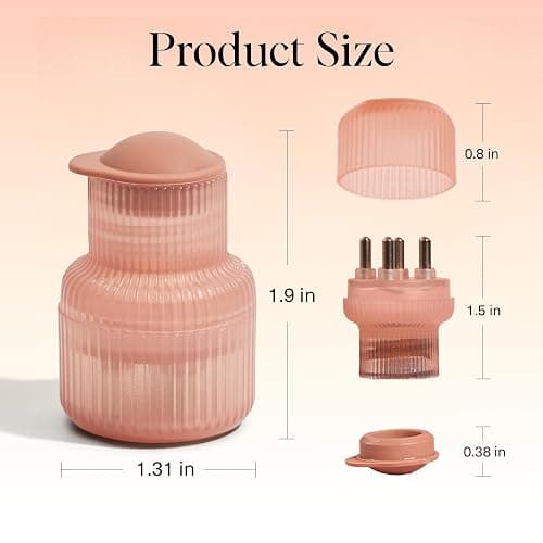Kitsch Scalp & Hair Oil Applicator – Stainless Steel Bristles Scalp Oil Applicator for Even Distribution, Mess-Free Oiling & Head Massager Scalp – Precision Hair Care Tool for Roots & All Hair Types thumbnail 4