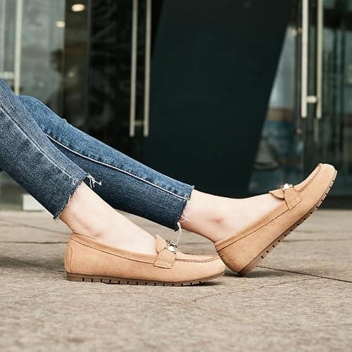 Cvistpieo Loafers for Women Business Casual Shoes Comfortable & Lightweight Penny Loafers Slip On Work Flats thumbnail 5