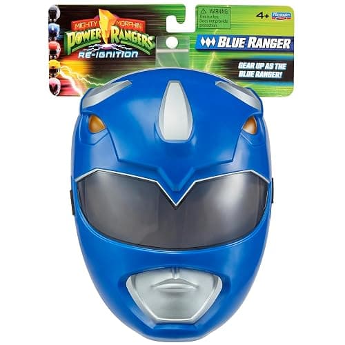 Power Rangers Mighty Morphin Re-Ignition - Blue Ranger Role Play Mask by Playmates Toys thumbnail 4
