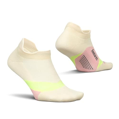 Feetures Elite Light Cushion No Show Tab Athletic Ankle Socks - Sport Sock with Targeted Compression - Image 1