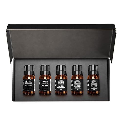 AirScent Hotel Diffuser Oil Gift Set - Buyers’ Best Picks - 10 mL, 0.34 fl oz Hotel Fragrance Oil Gift Set - Inspired by The Baccarat NYC, My Way and Capri Brezza and Other Hotel Scent Samples - Image 1