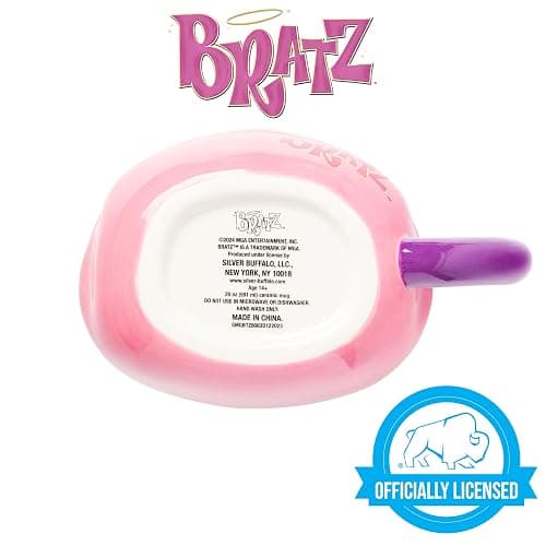 Silver Buffalo Bratz Lips Ceramic 3D Sculpted Mug, 20 Ounces thumbnail 7