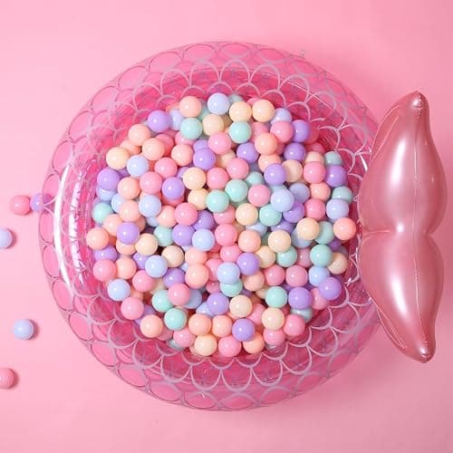 GOGOSO Ball Pits Balls for Toddlers Pack of 50 100 200 Plastics Shape Ball Non-Phthalate Non-BPA Non-Toxic 2.2-Inch Crush Proof Play Balls thumbnail 7