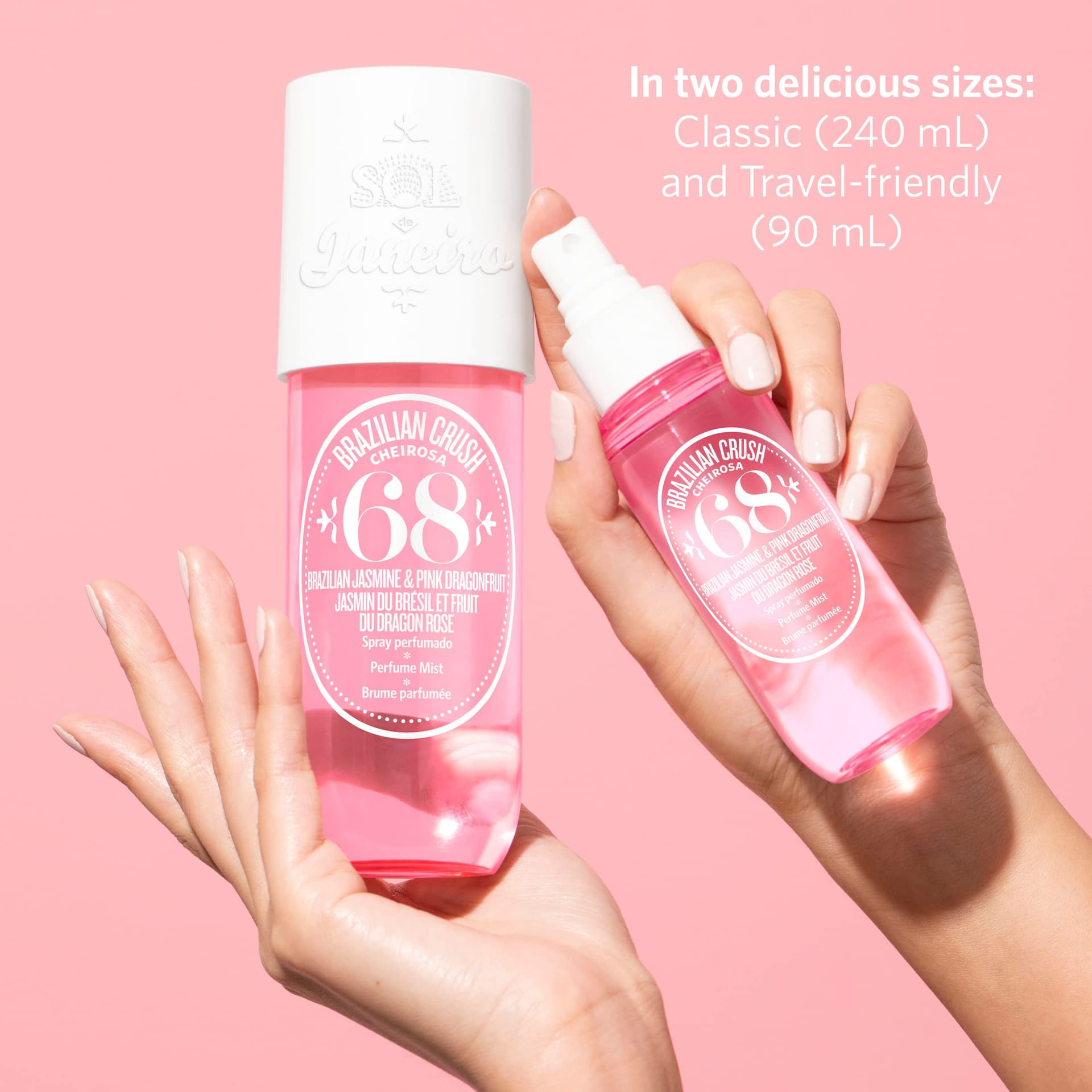 Sol de Janeiro Brazilian Crush Cheirosa 68 - Brazilian Jasmin and Pink DragonFruit For Women 8 oz Body Mist thumbnail 4