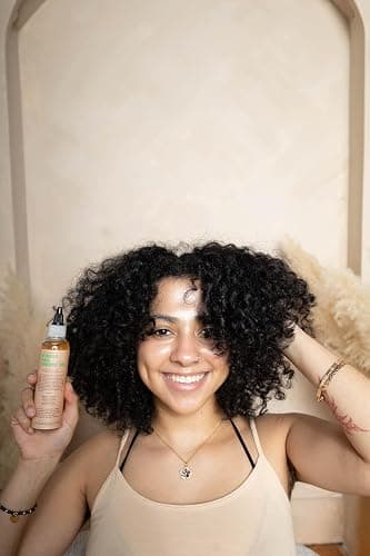 Glossed By Nae Voodoo Hair Growth Oil - Infused with Rosemary, Lemongrass, Grapeseed & Castor Oil for Hair Growth, Scalp Itchiness & Dry Scalp - 4 Fl Oz - All Hair Types thumbnail 4