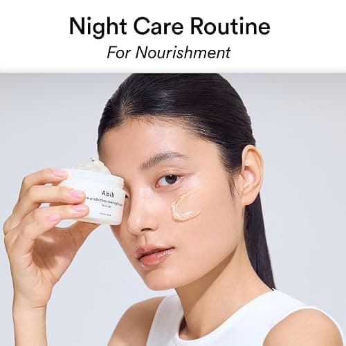 Abib Rice Probiotics Overnight Mask Barrier Jelly 2.7 fl oz I | Korean Overnight Sleeping Mask Cream Moisturizer for Glass Skin Slugging (Rice Probiotics/Barrier Jelly) thumbnail 2