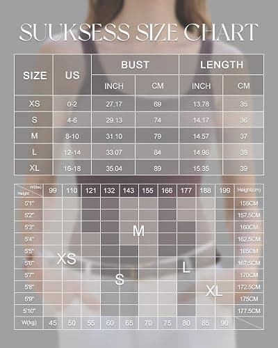 SUUKSESS Women Built in Bra Double Lined Tank Tops Scoop Neck Sleeveless Summer Going Out Tops thumbnail 6