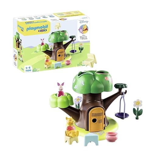 Playmobil 1.2.3 & Disney: Winnie's & Piglet's Tree House​ - Image 1
