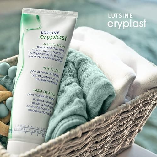 Eryplast Pasta al Agua 125 gr - Pomada Protectora, Crema de Pañal para Bebé – Calma, Cuida y Protege la Piel de tu Bebé de Dermatitis de Pañal – Hipoalergénico, Sin Perfume y Testado Pediátricamente thumbnail 7