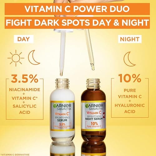 Garnier SkinActive Vitamin C Day Serum, Anti-Dark Spot and Brightening Face Serum for All Skin Types, 30 ml thumbnail 14