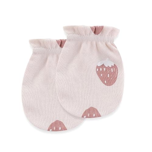 MAMIMAKA Newborn Baby Boy Girl Caps Mittens Socks Set Cotton Baby Essentials Accessories (Hats+Gloves+Socks) thumbnail 3