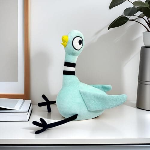 WXXCDB 12‘’ Pigeon Stuffed Animal Pigeon Plush,Soft Stuffed Bird Stuffed Animal Toy for Kids Boys Girls Gifts, Home Decor Plushies thumbnail 2