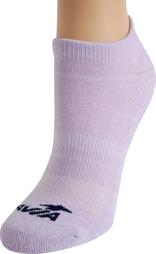 Avia Women''s Athletic Performance Cushioned No Show Solid Socks (10 Pack), Size 4-9, Purple thumbnail 3