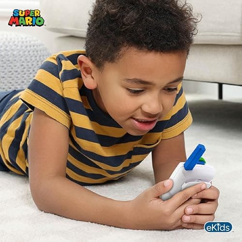 Super Mario Bros Walkie Talkies Kids Toys, Long Range, Two Way Static Free Handheld Radios, Designed for Indoor or Outdoor Games for Kids Aged 3 and Up thumbnail 5