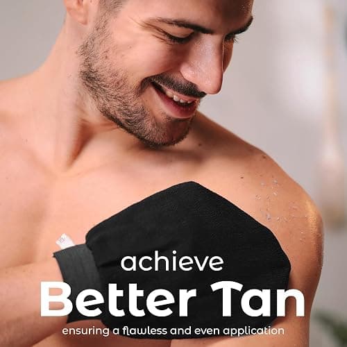 MainBasics Exfoliating Gloves for Shower – Korean Body Scrub Mitts for Dead Skin, Deep Cleansing, Spray Tan Prep & KP Treatment (2 Pack) thumbnail 7