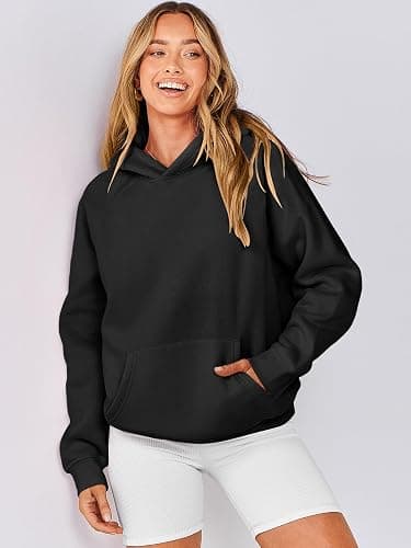 ANRABESS Women Hoodies Oversized Fleece Long Sleeve Comfy Casual Basic Pullover Sweatshirts 2025 Fall Outfits Y2K Clothes thumbnail 2