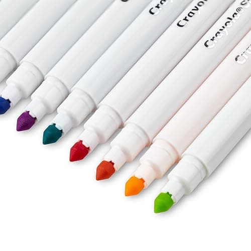 CRAYOLA Pastel - Super Tips, Feutres Lavables Pointe Moyenne, Pack de 20 Pièces, pour l'École et le temps Libre, Couleurs Pastel, 58-7517 thumbnail 5