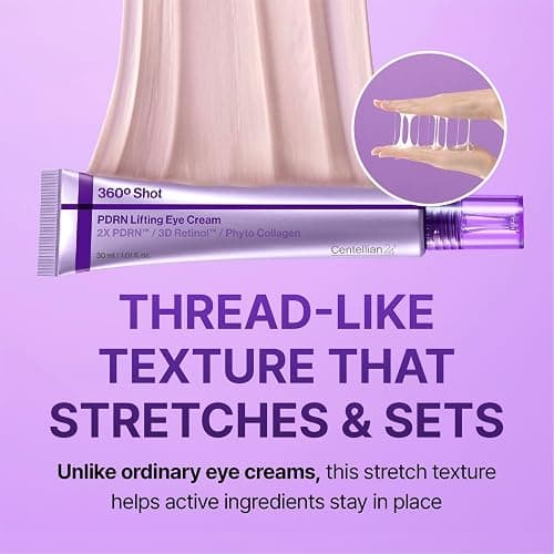 CENTELLIAN 24 360º Shot PDRN Eye Cream - TECA, Retinol and Collagen | Targets Wrinkles, Crow's Feet, Dark Circles, Puffiness and Bags for a Smoother, Refreshed-Looking Contour, 1.01 fl oz thumbnail 6