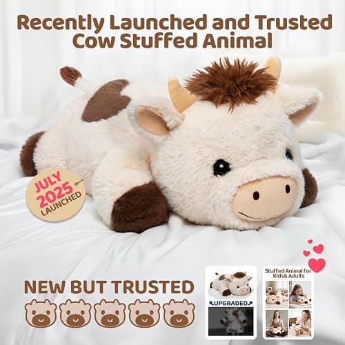 weighted heated stuffed animal 5lbs thumbnail 2