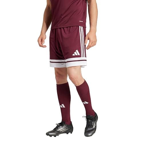 adidas Men's Squadra 25 Soccer Shorts, Black/Black/White, XX-Large - Image 1