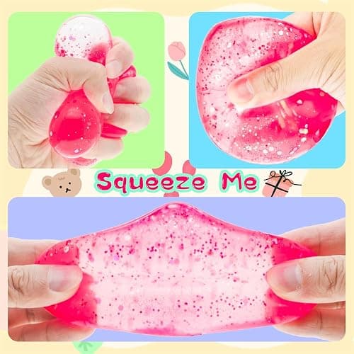 Dream Squishy Drop Stress Balls for Adults Fidget Toys Adults, Gel Filled Squishy Toys for Kids Stress Relief, Super Soft Toys to Ease Stress, Birthday, Christmas, Office, Stocking Stuffer Gift thumbnail 2