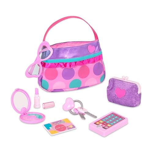 Battat – Play Circle – Makeup & Beauty Set – Dress Up Fashion Accessories – Pretend Play – Princess Purse Set – 3+ Years - Image 1