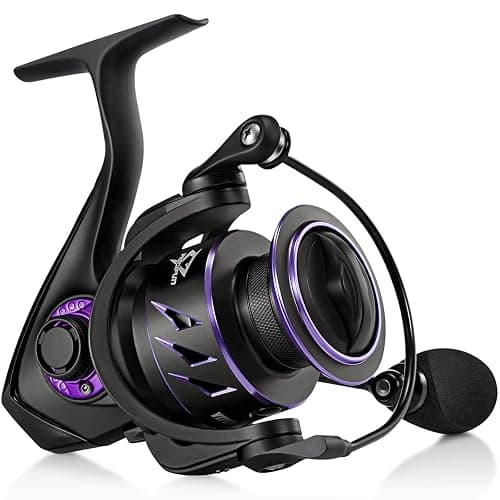 Piscifun Viper X Spinning Reels, Carbon Fiber 33LBs Max Drag, 10+1 Shielded BB, Saltwater Freshwater Spinning Fishing Reel, 5.2:1/6.2:1, 500, 1000, 2000, 3000, 4000, 5000 Series - Image 1