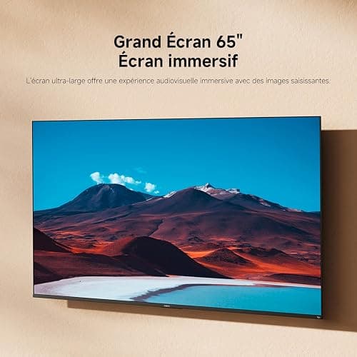 XIAOMI TV F 65, 165 cm (65 Pouces), 4K UHD, Smart TV, Fire TV, Contrôle Vocal Alexa, HDR10, MEMC, Mode Game Boost 120Hz, 2Go+32Go, Compatible avec AirPlay thumbnail 18