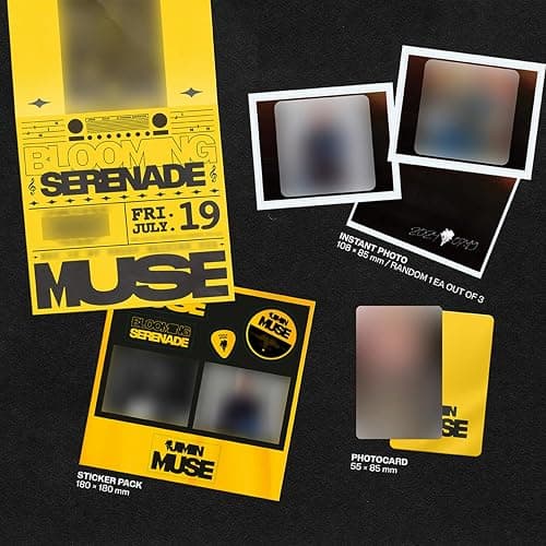 JIMIN OF BTS - [MUSE] (SERENADE Ver.) Photobook R + Muse Card Set + Coaster + 2 Extra Photocards thumbnail 5