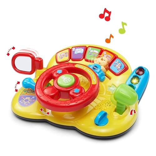 VTech Turn and Learn Driver, Yellow thumbnail 2
