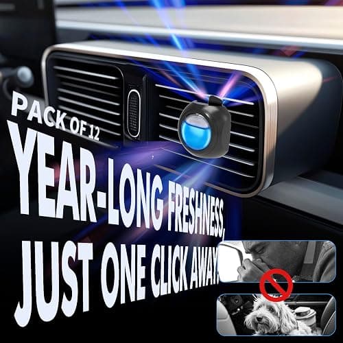 Car Air Freshener Vent Clips, 12 Pack, 6 Ocean, 6 Hawaiian, Provides Long-Lasting Scent, Up to 360 Days, Car Fresheners thumbnail 2