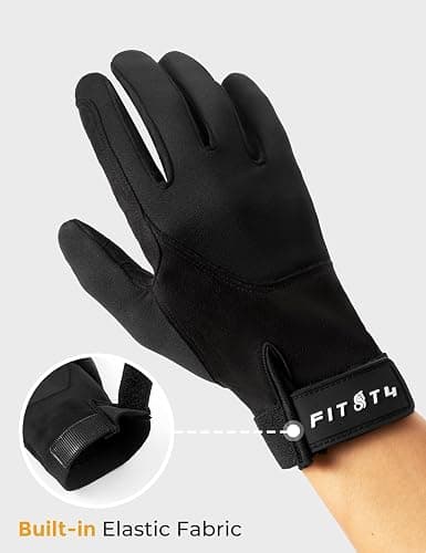 FitsT4 Sports Horse Riding Gloves Winter Equestrian Gloves Women Ladies Touchscreen for Outdoor Horseback Biking Cycling thumbnail 2