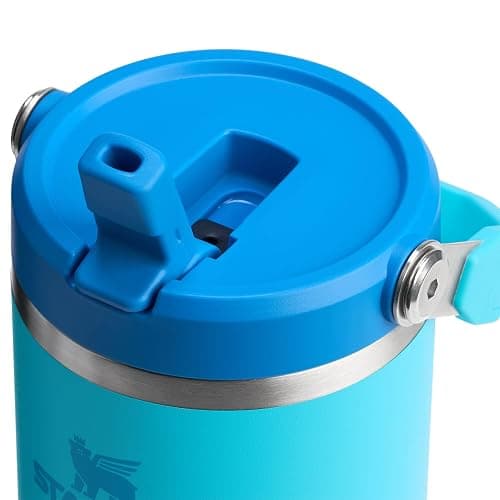 Stanley IceFlow 2.0 Flip Straw Tumbler with Handle 30 oz | Twist On Lid and Flip Up Straw | Leak Resistant Water Bottle | Insulated Stainless Steel | BPA-Free | Splash thumbnail 2