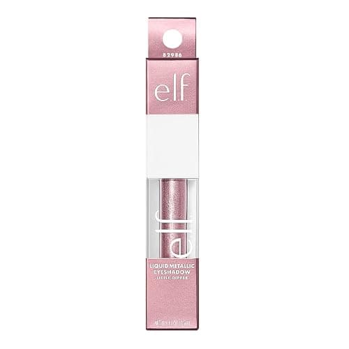 e.l.f. Liquid Metallic Eyeshadow, Gel Formula, High-Impact Multi-Dimensional Finish, One-Swipe Coverage, Little Dipper, 0.1 Fl Oz (3mL) thumbnail 5