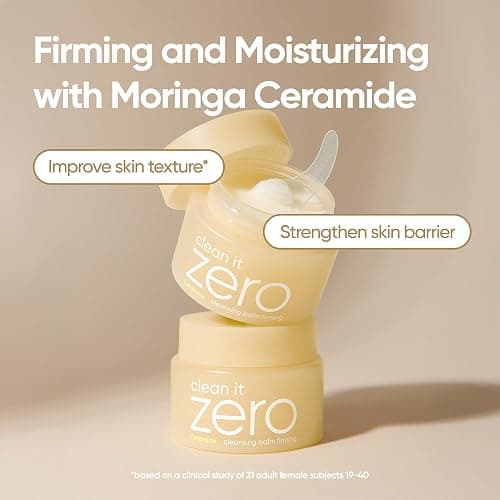BANILA CO Clean it Zero Firming Cleansing Balm | Korean Makeup Remover, Cleansing Oil to Soothe and Moisturize Skin | Vegan | Made with Moringa Ceramide and Panthenol (100ml/3.38 fl.oz) thumbnail 2