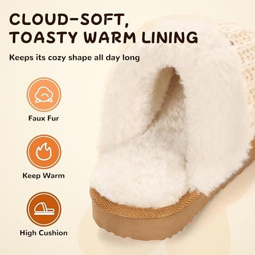 OOW Kids Slippers with Memory Foam Girls Boys House Slippers Fuzzy Indoor Shoes Warm Soft Plush Bedroom Slippers Slides thumbnail 5