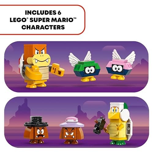 LEGO Super Mario The Bowser Express Train Toy - Building Toys for Boys & Girls, Ages 9+ Years - Pretend Play W/Minifigures - Gift Idea for Kids - 71437 thumbnail 6