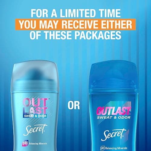 Secret Outlast Antiperspirant Deodorant for Women, 72hr Sweat & Odor Protection, Ph Balancing Minerals, Invisible Solid, Hygienic Fresh Scent, 2.6 oz (Pack of 3) thumbnail 7