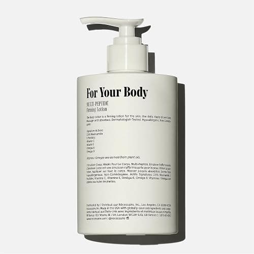 Nécessaire The Body Lotion with Pump – Hinoki Scented Body Moisturizer with Peptides, Niacinamide, Vitamins C/E & Omega 6/9 – Skin-Firming Daily Hydration – Dermatologist-Tested, Vegan – 15.2 oz thumbnail 2