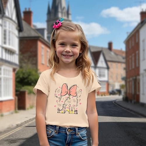 GLIGLITTR Magic Shirt for Toddler Baby Girls Magical Kingdom Tshirt Cute Castle Outfit Holiday Family Vacation Summer Tee Top thumbnail 7