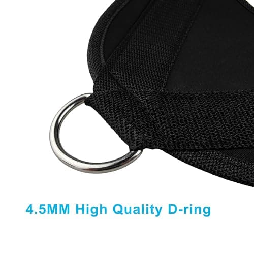 YCYU Ab Crunch Harness Cable Attachment Ab Exercise Cable Machine Gym Workout Abdominal Crunch Core Muscle Training Equipment thumbnail 5