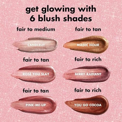 e.l.f. Halo Glow Blush Beauty Wand, Liquid Blush Wand For Radiant, Flushed Cheeks, Infused With Squalane, Vegan & Cruelty-free, Pink-Me-Up thumbnail 4